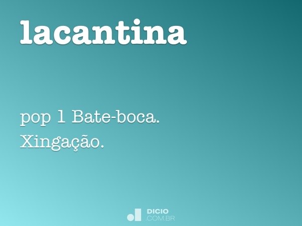lacantina
