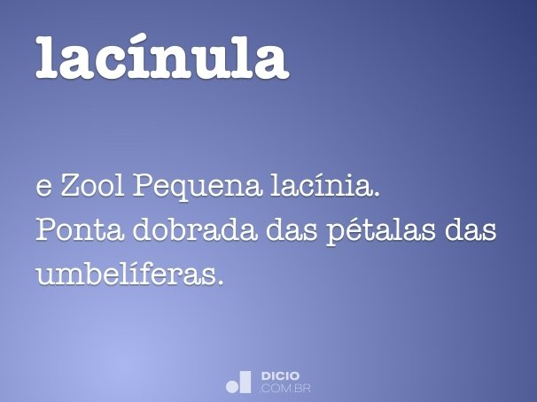 lacínula