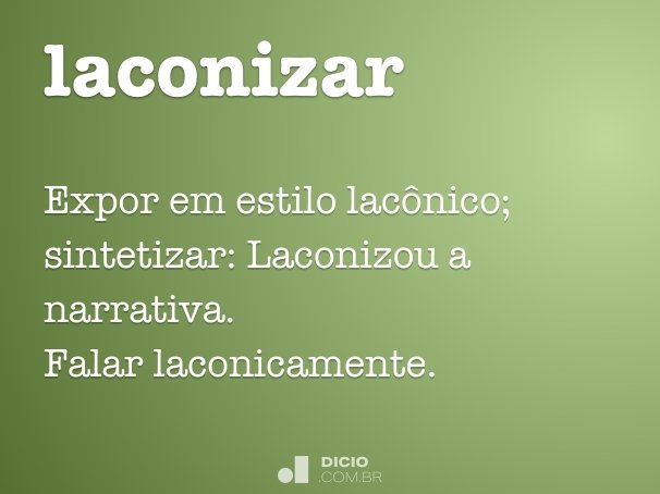 laconizar