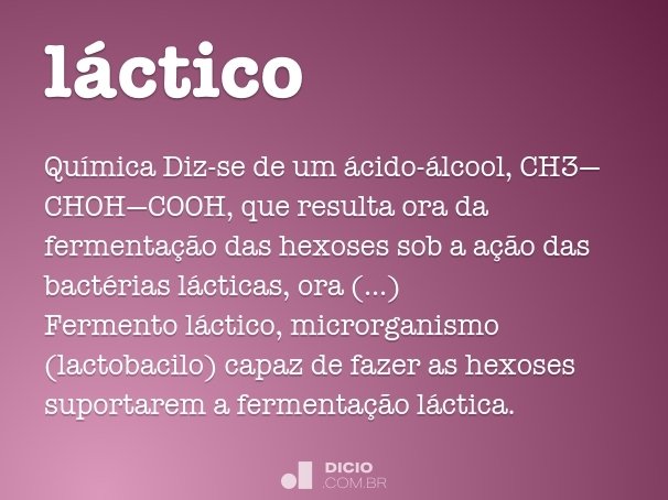 láctico