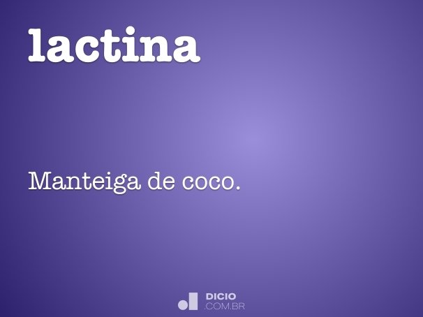 lactina