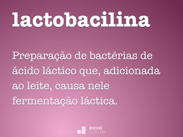 lactobacilina