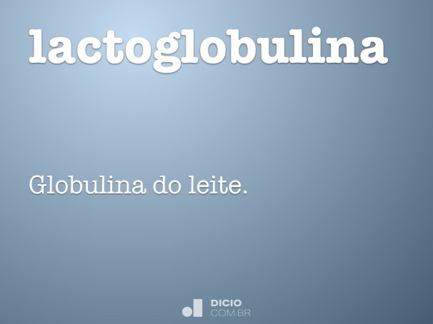 lactoglobulina