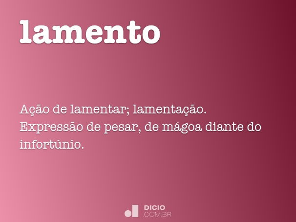 lamento