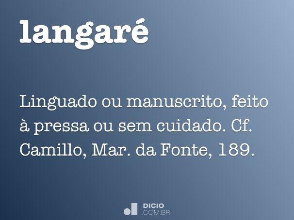 langaré