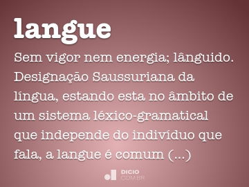 Langue