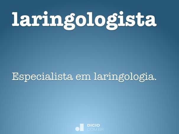 laringologista