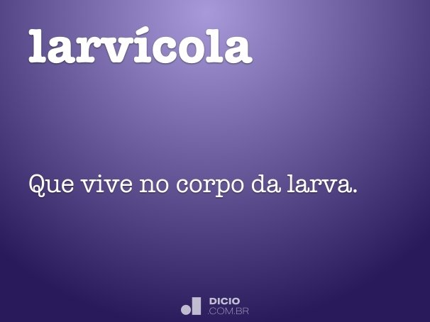 larvícola