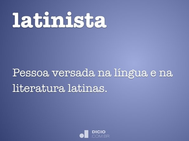 latinista