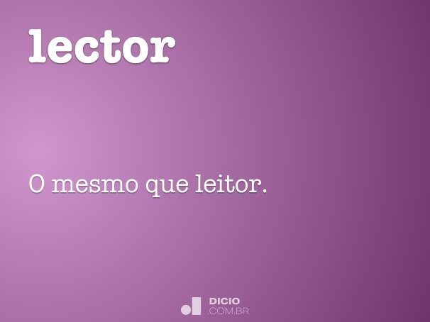 lector