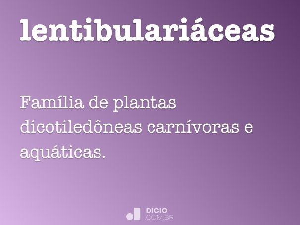 lentibulariáceas