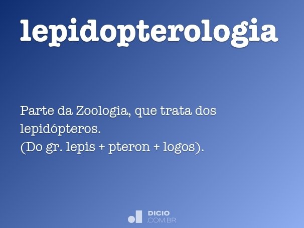 lepidopterologia