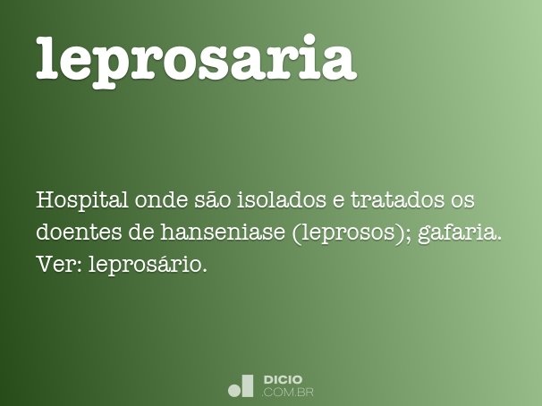 leprosaria