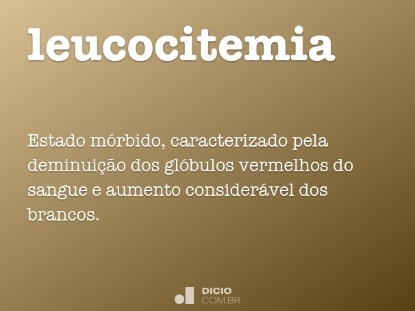 leucocitemia