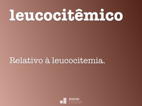 leucocitêmico