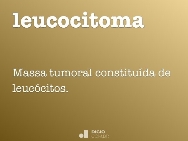 leucocitoma