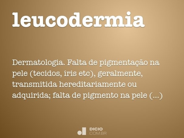 leucodermia