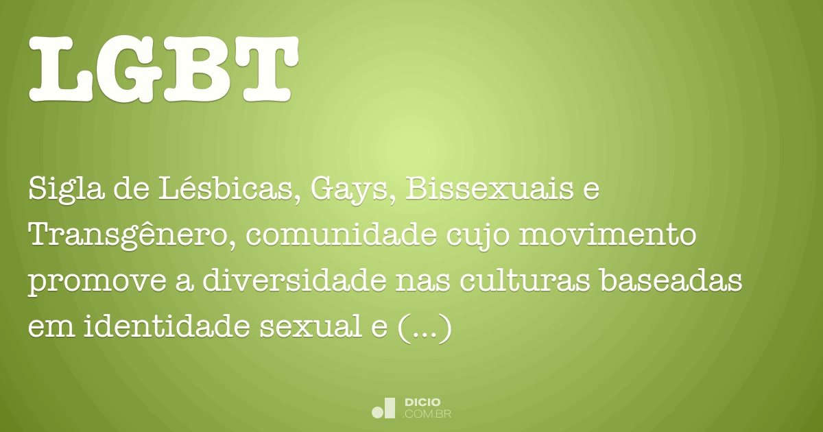 LGBT Dicio, Dicionário Online de Português