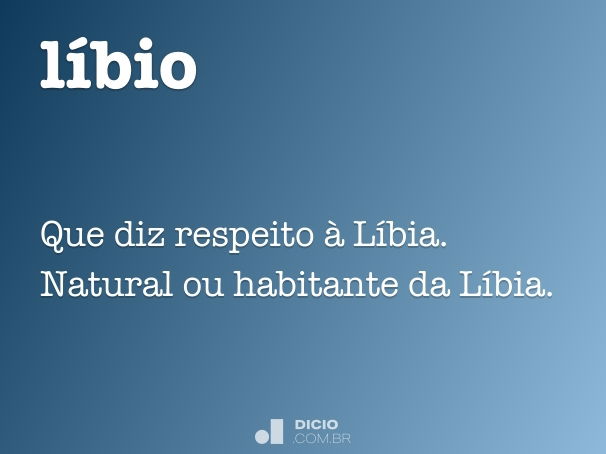 líbio