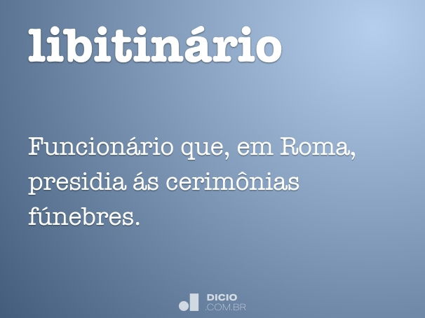 libitinário