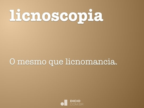 licnoscopia