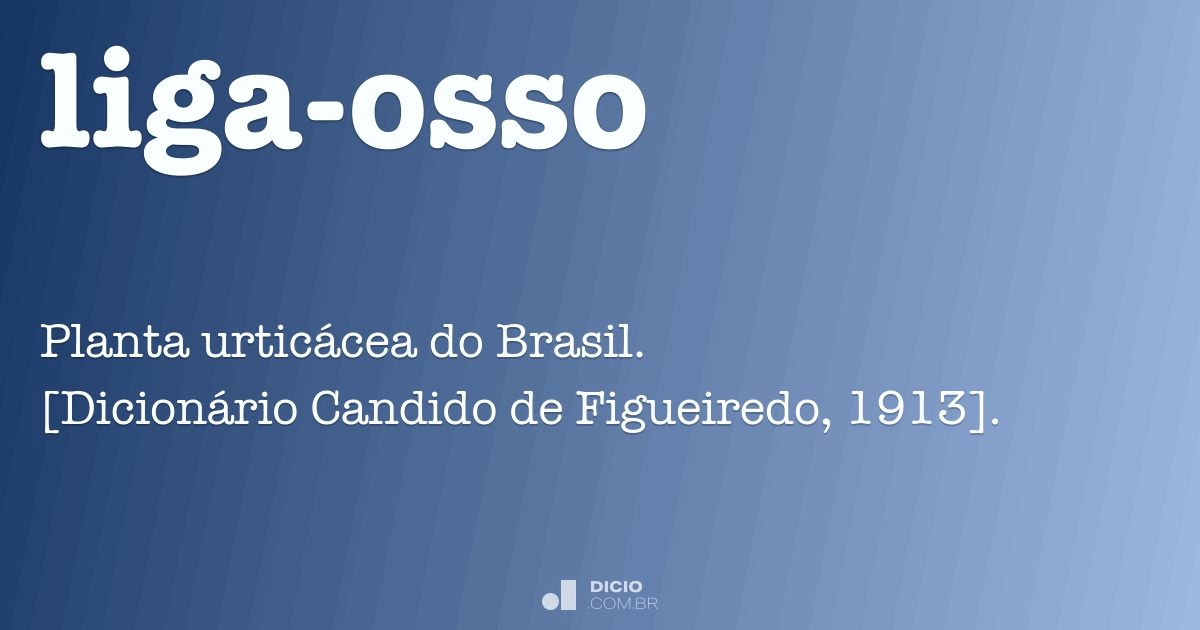 Osso - Dicio, Dicionário Online de Português