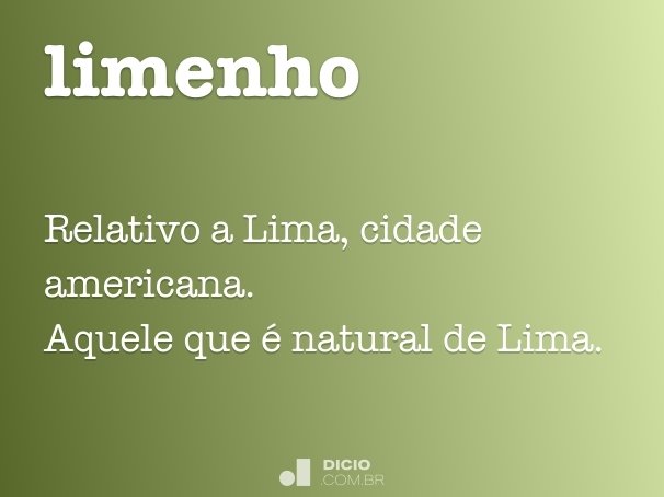 limenho