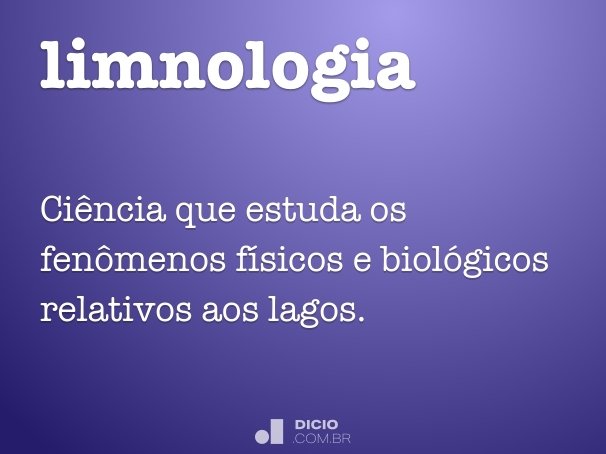 limnologia