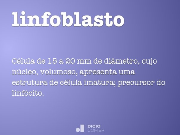 linfoblasto