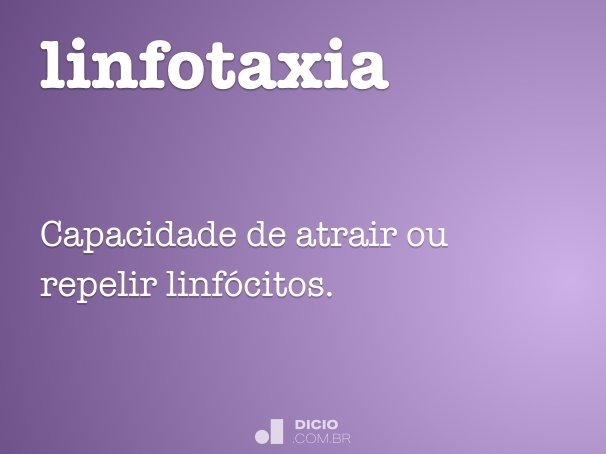 linfotaxia