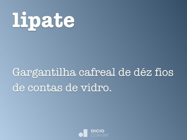 lipate