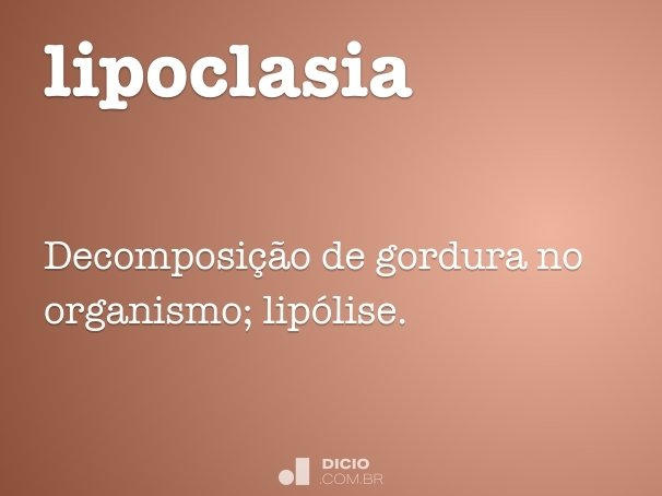 lipoclasia