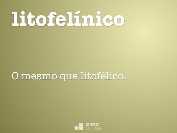 litofelínico