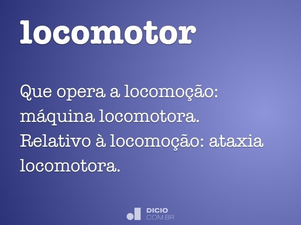 locomotor