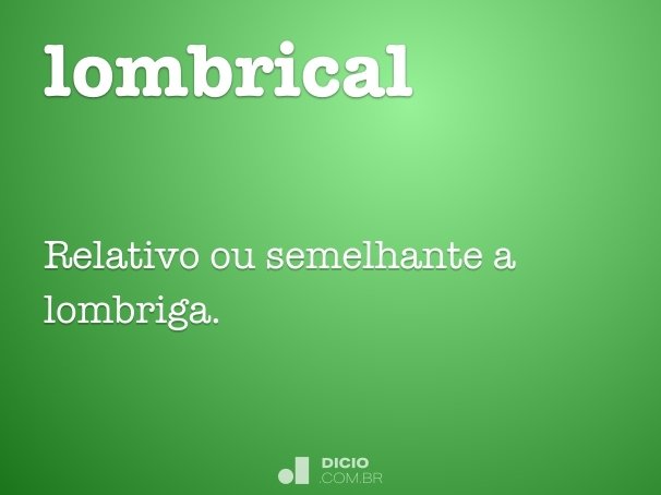 lombrical