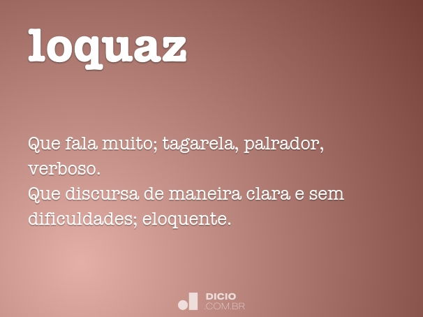 Significado de Eloquente