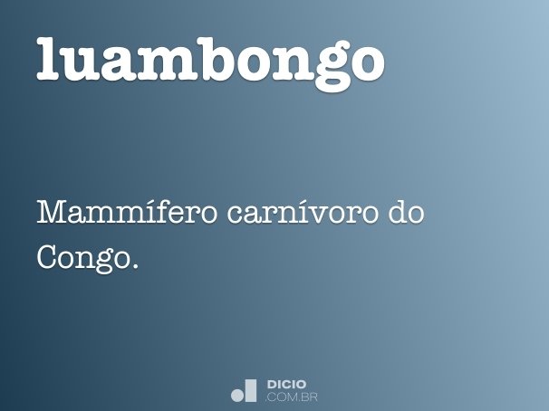 luambongo