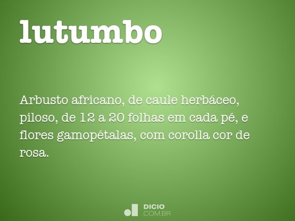 lutumbo