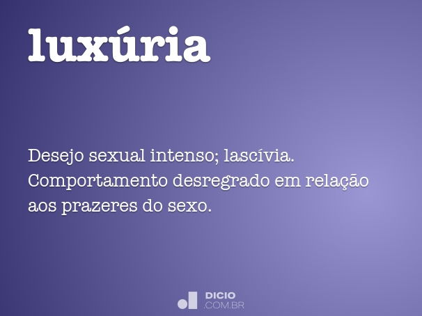 luxúria