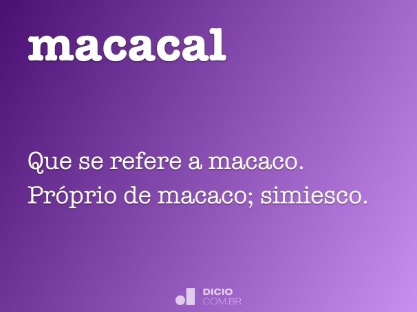 macacal