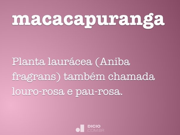 macacapuranga