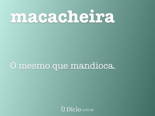 macacheira