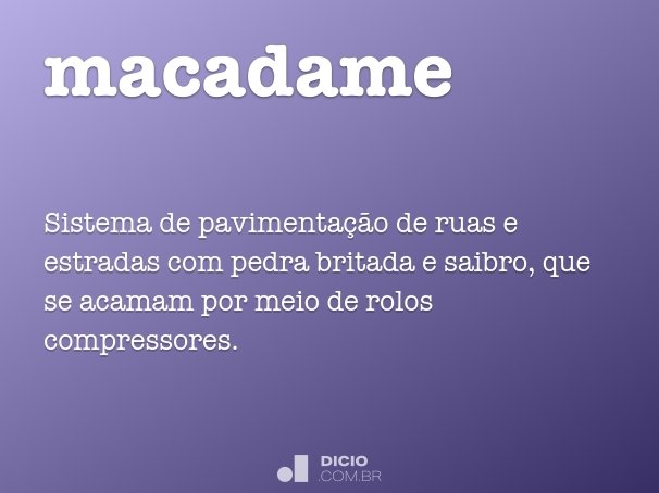 macadame