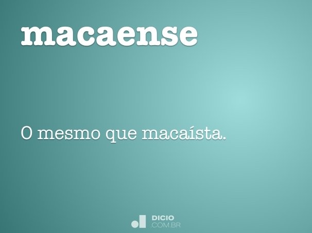 macaense