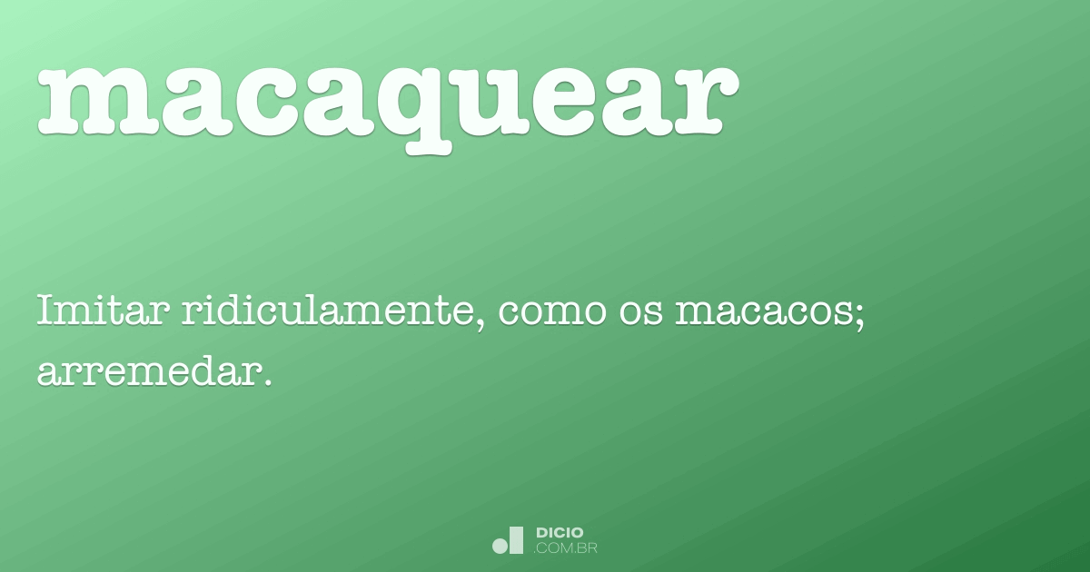 Macaqueando