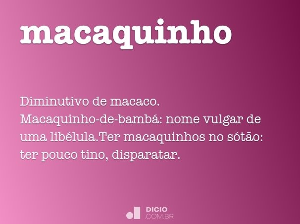 macaquinho