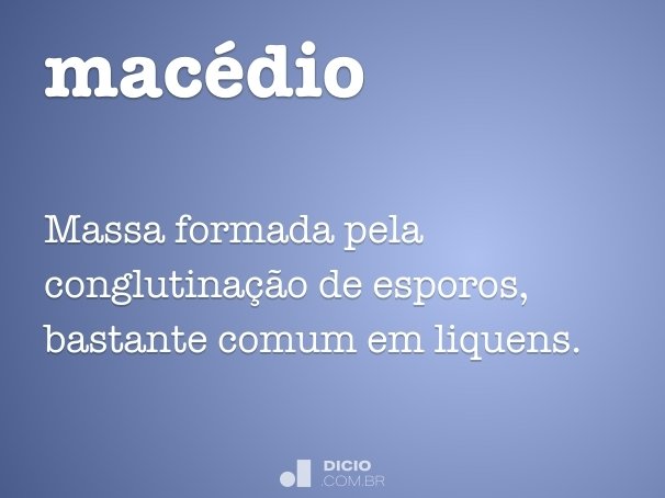 macédio