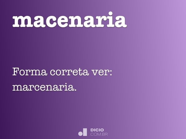 macenaria