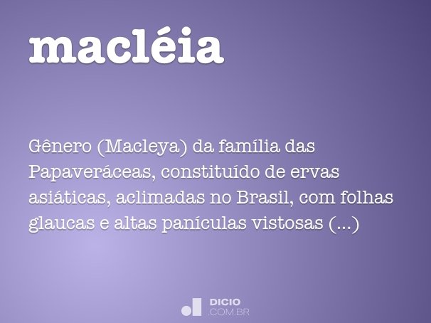 macléia
