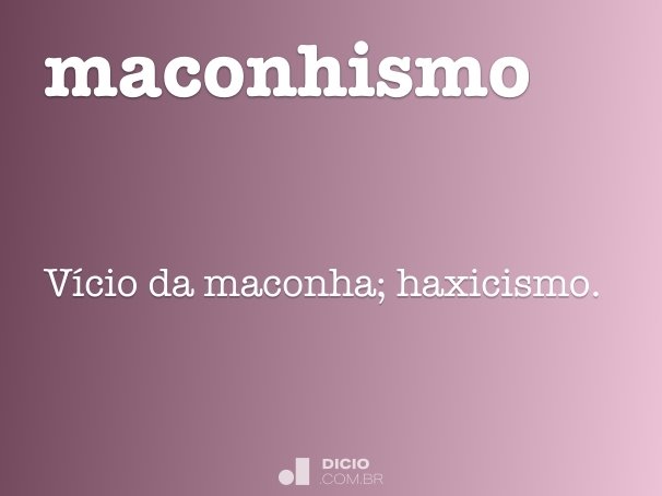 maconhismo